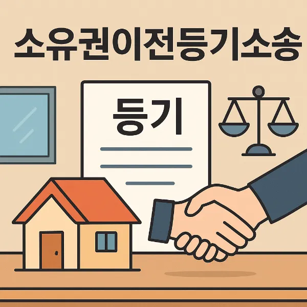 순천명도소송변호사, 소유권이전등기소송
